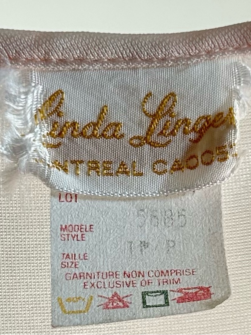 Vintage Lingerie Pink Nylon Nightgown Robe Cover - Picture 7 of 8